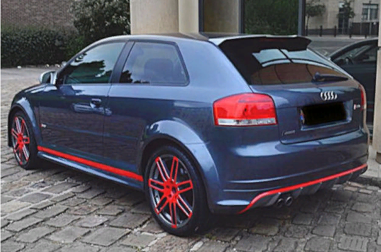 Спойлер RS для Audi A3 8P 3D