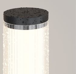 Светильник столбик ландшафтный 50вт 155x155x1030мм