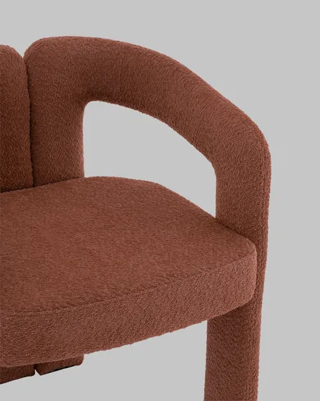 Стул Velit, терракотовое букле