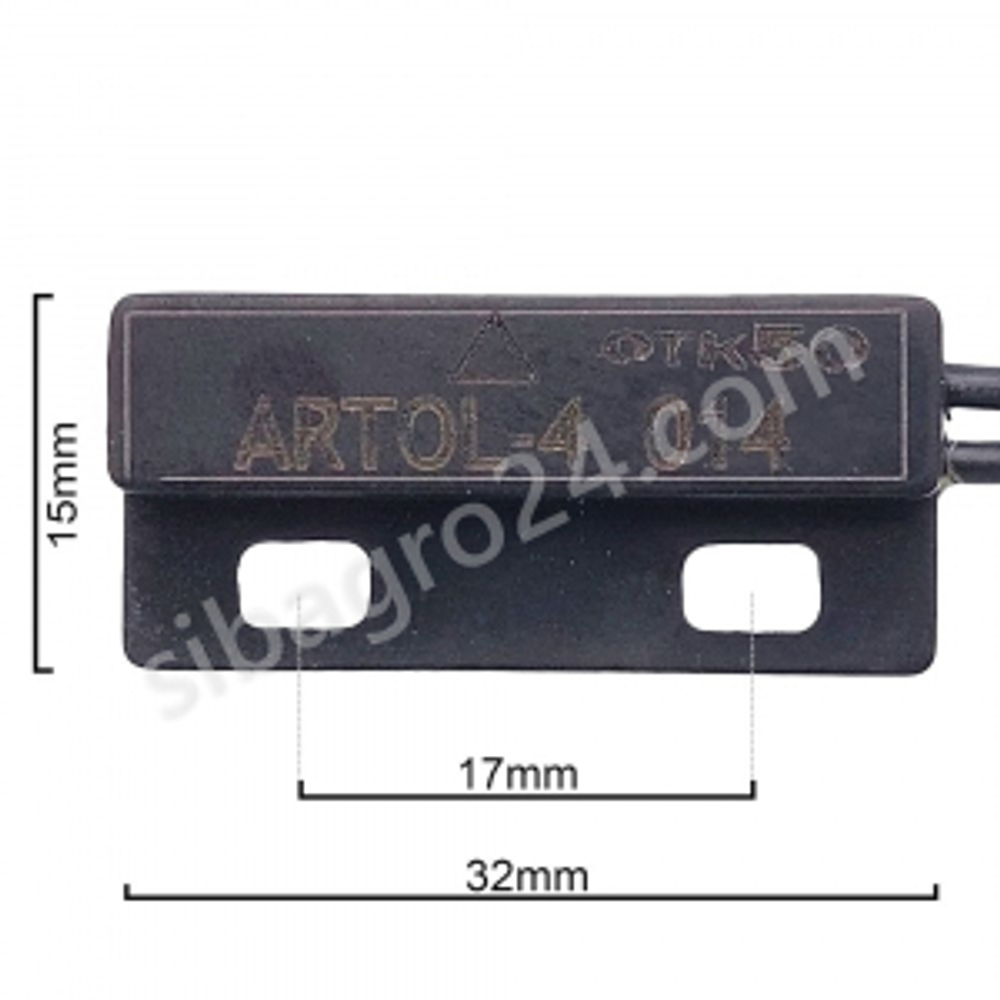Датчик ARTOL-4014 черный вывод 2900 мм