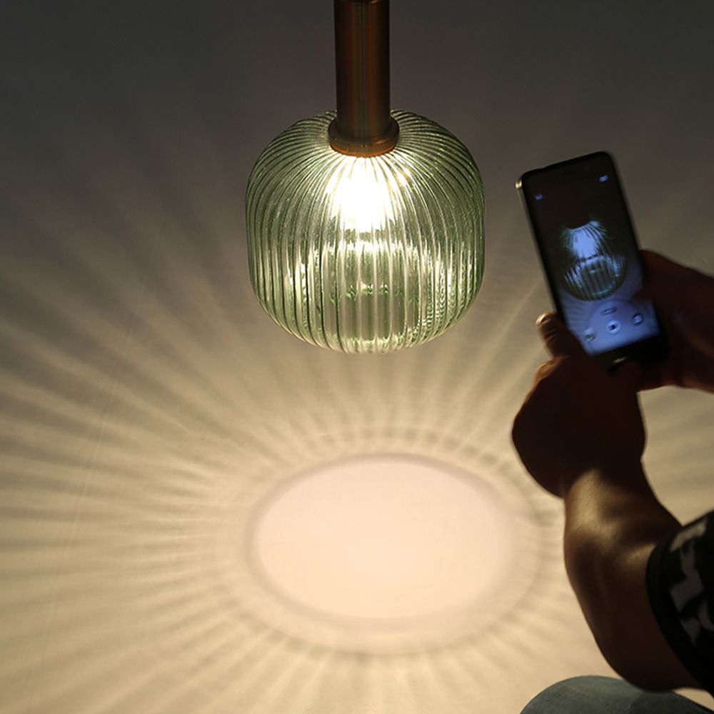 Подвесной светильник Ferm Living chinese lantern A Brass / Green