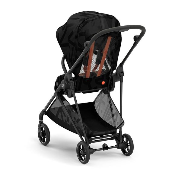 Детская коляска Cybex Melio 2 в 1 Street Real Black