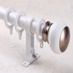 Карниз для штор настенный, алюминиевый, бесшумный