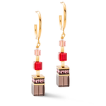 Серьги Coeur de Lion Red-Gold 3039/21-0316
