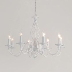 Citilux Ровена CL427180 Люстра с абажурами Белая