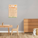 Стенд фанерный Навигация с объемными элементами Скандик 1500701005