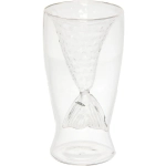 Стакан стеклянный с двойными стенками 100мл «Рыбка»