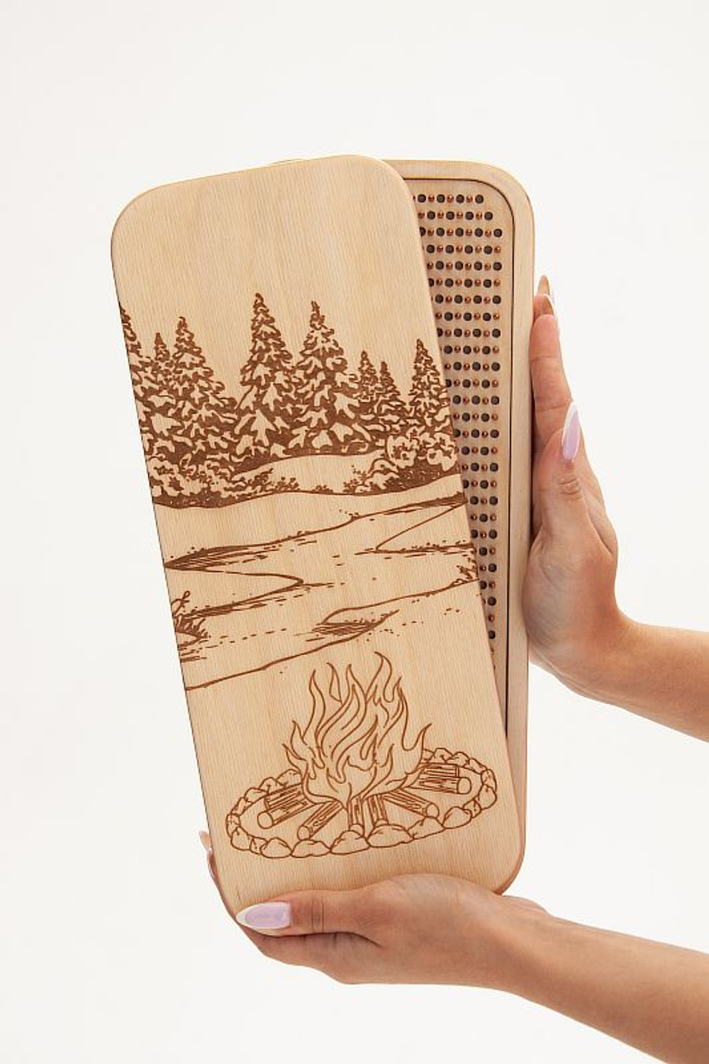 Доска садху Костер алюминиевые гвозди