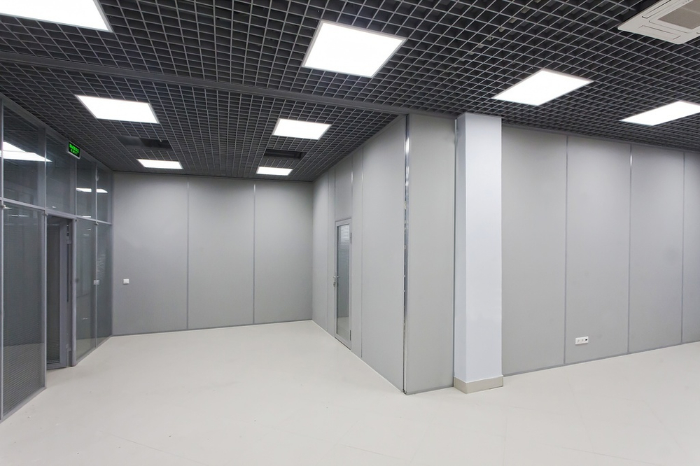 Ламинированный гипсокартон Ral 7037 Бетон