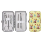 Набор для маникюра в футляре 6 предметов «Корги - пушистики!»,11*6,5см