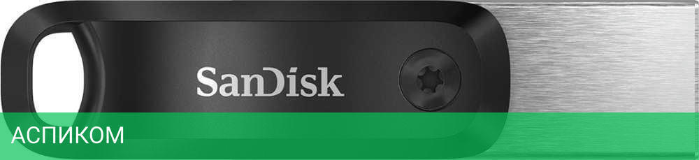 USB Flash-накопитель SanDisk iXpand GO 128Gb (SDIX60N-128G-GN6NE)
