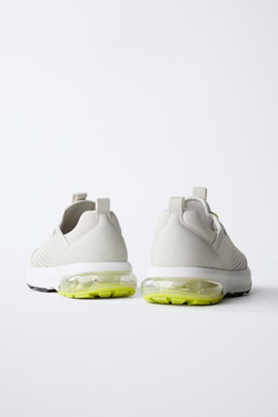 ZARA СПОРТИВНЫЕ КРОССОВКИ, СЕРЫЙ