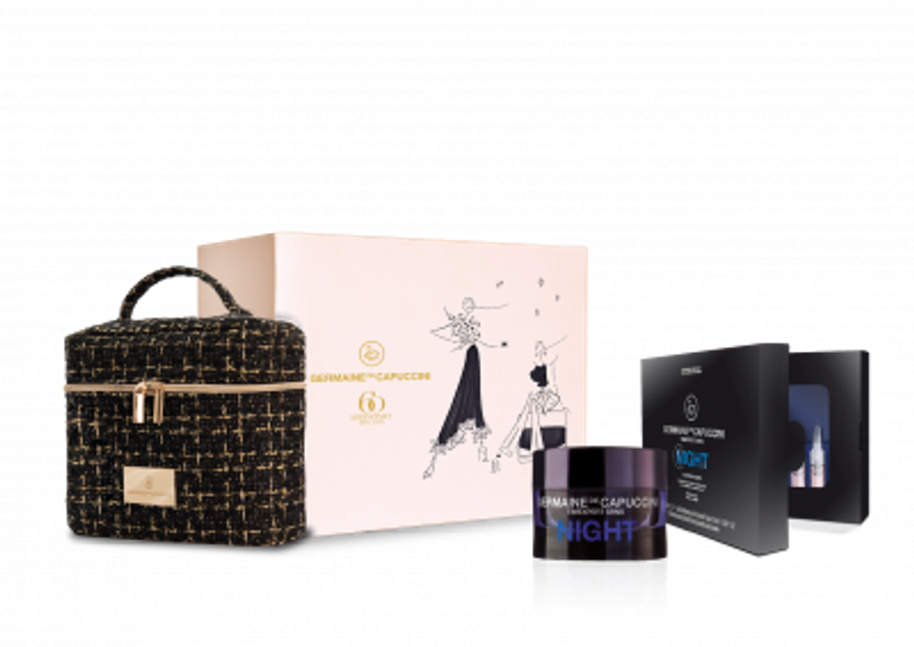 GERMAINE DE CAPUCCINI GOLDEN HOURS TIME TO SHINE SET 2