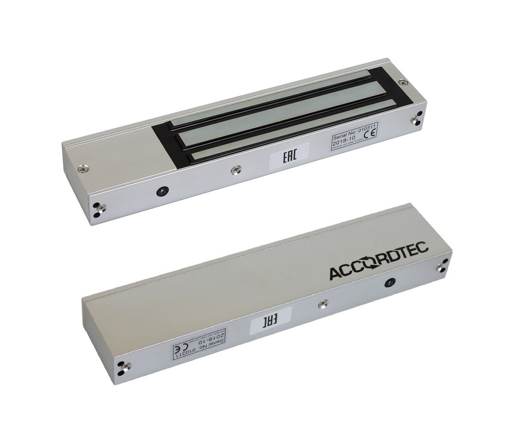 Замок электромагнитный AccordTec ML-350AL с герконом
