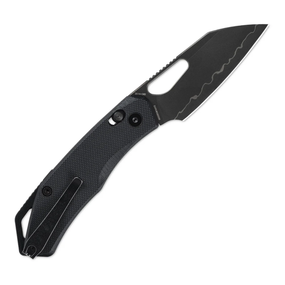 Нож складной SRM 261M-GB2 Cub Oxide Beadblast (140Cr Laminated, Black G10)