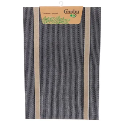 Салфетка на стол 30*45см «Дарио» плетеная черная