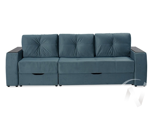 Диван прямой Спинер (МД) GROUND 08 (темно-синий)