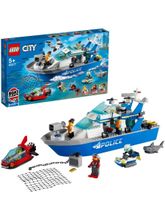 Конструктор LEGO City Police 60277 Катер полицейского патруля