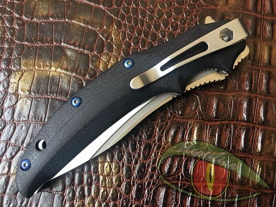 Складной нож Reptilian Рефлекс-1 c клинком из стали 9Cr18MoV, рукоять G10
