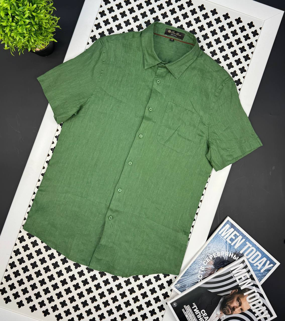 Льняная рубашка Loro Piana