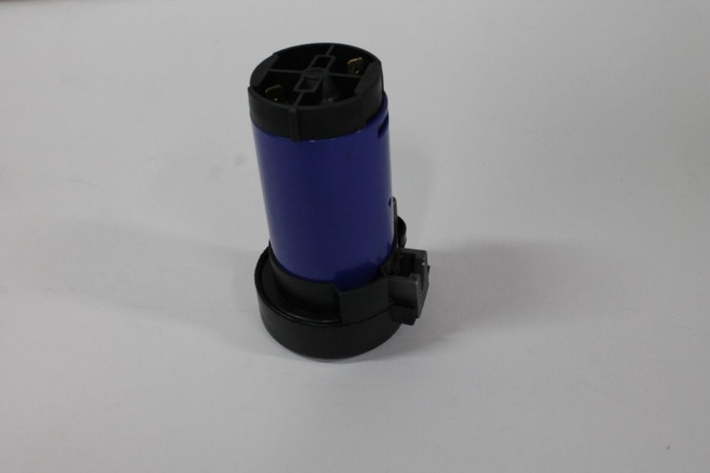 Компрессор электрический для воздушных сигналов (синий) /12V/ (NoName)
