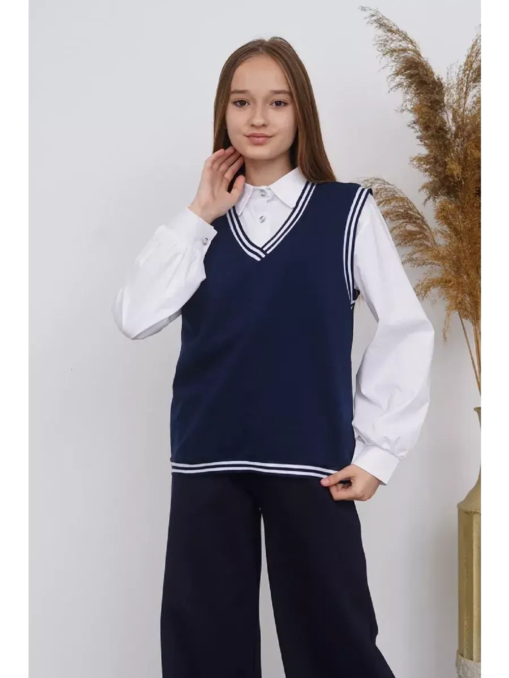 Жилетка школьная универсальная