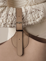 Замшевая сумка DBR Provence 31398 ваниль