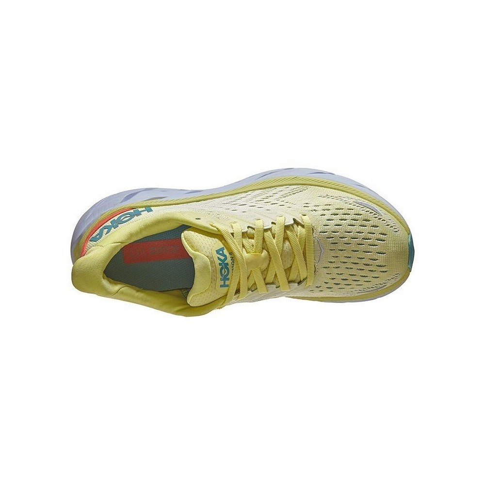 Кроссовки женские HOKA W CLIFTON 8 Yellow Pear / Sweet Corn