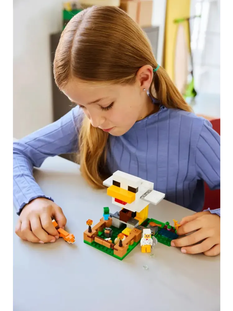 Конструктор Minecraft 21585 Птицефабрика