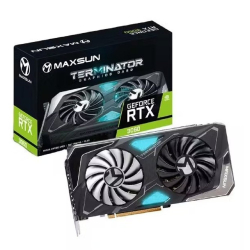 Видеокарта Видеокарта MAXSUN MS-GeForce RTX3060 Terminator 12Gb GDDR6, 192bit, 1320-1777Mhz, 3*DP / 1*HDMI2.1, 170W Ret (6940709643716)