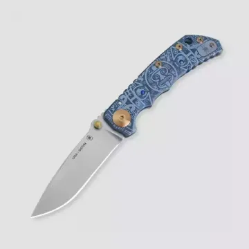 Нож Spartan Blades Harsey Mayan Calendar, сталь S45VN, рукоять - титан