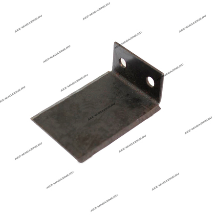 Нож защитного кожуха косы под 2 самореза, 41,5х56,5