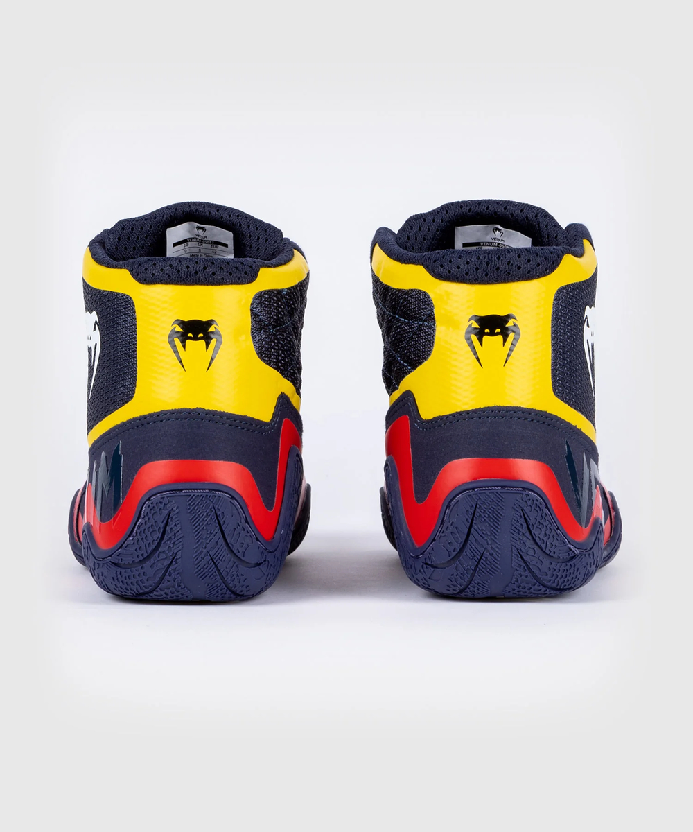 Борцовки Venum Elite Blue/Yellow