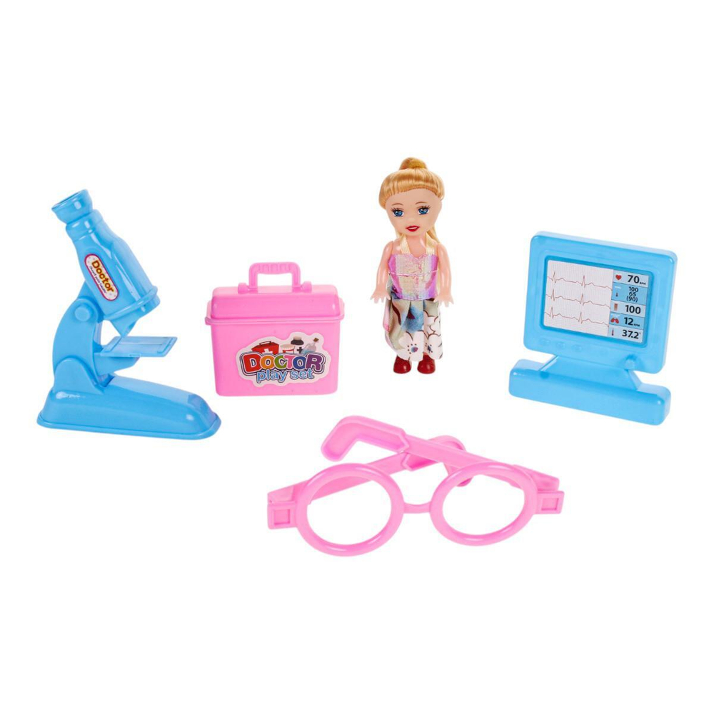 Набор Доктора, голубой, блистер M505-16