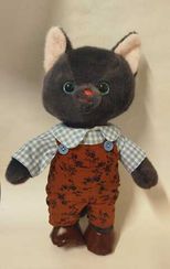 Yumşaq oyuncaq \ Мягкая игрушка \ Soft toys Pişik (qəhvəyi paltarlı)