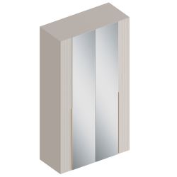 Шкаф 4-ств с зеркалом "Тефия" (Софт сантьяго/Тефия) МФ Велес, г. Туймазы