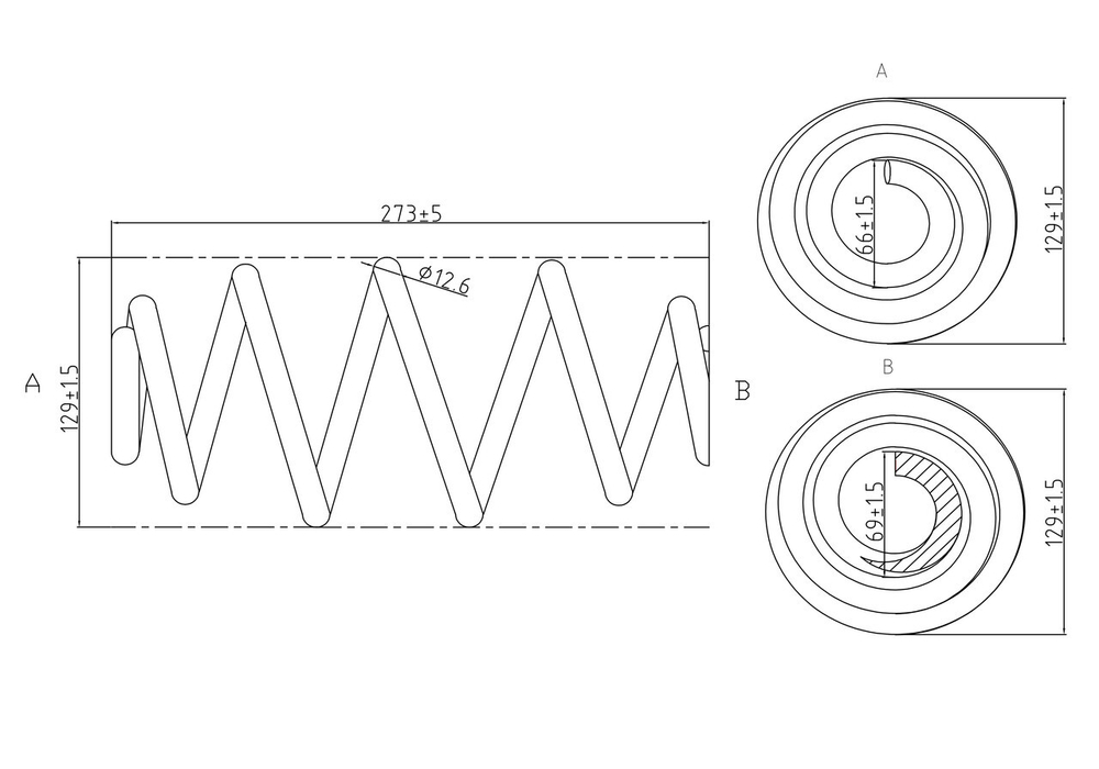 EWIGER - EW121131538-EWI - Suspension Spring