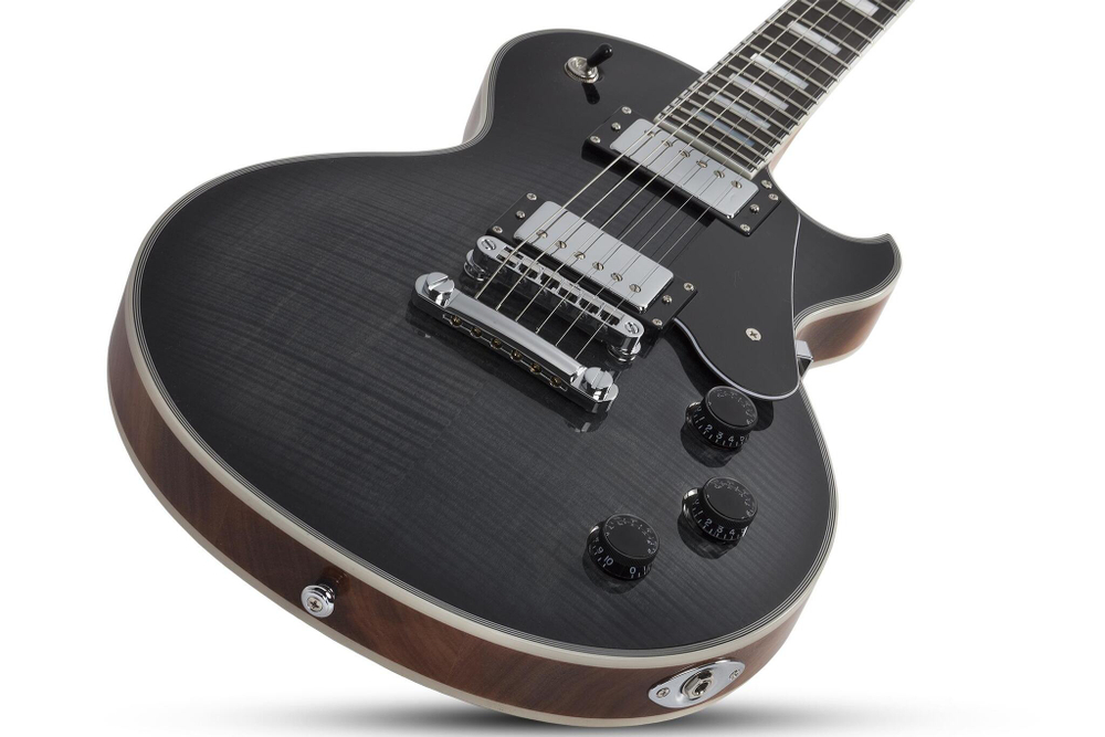 SCHECTER SOLO-II CUSTOM TRANS BLACK BURST