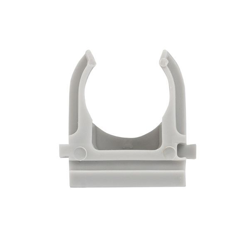 Крепеж-клипса d20 мм (100 шт) серая EKF-Plast
