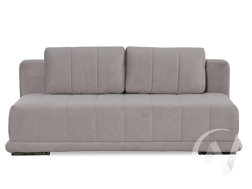 Диван прямой Флорида (БД) Карат 17 (светло-серый однотон)