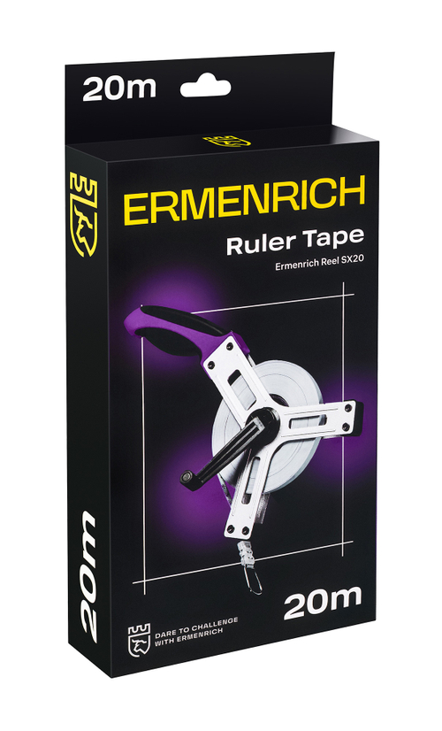 Рулетка геодезическая Ermenrich Reel SX20