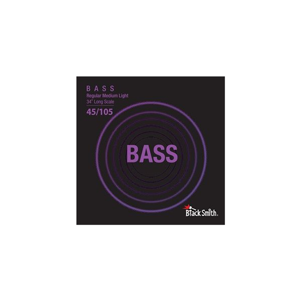 BlackSmith Bass Regular Medium Light 34" Long Scale 45/105