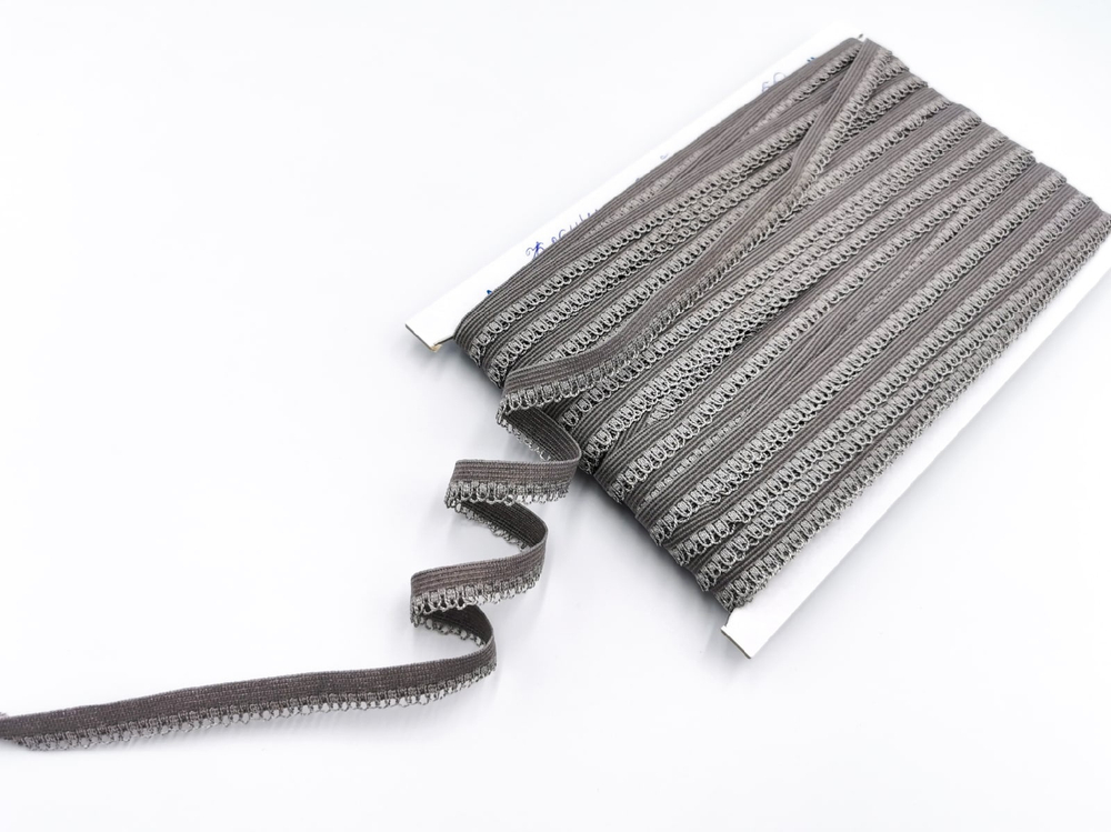 _Ажурная резинка, ОПТ, 11 мм, чайка, (арт: К264/11-1420), уп