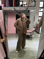 Бомбер Лоран мокко