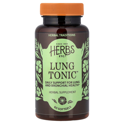Herbs Etc., Lung Tonic™, 60 капсул