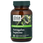 Gaia Herbs, Astragalus Supreme, 60 веганских фито-капсул с жидкостью