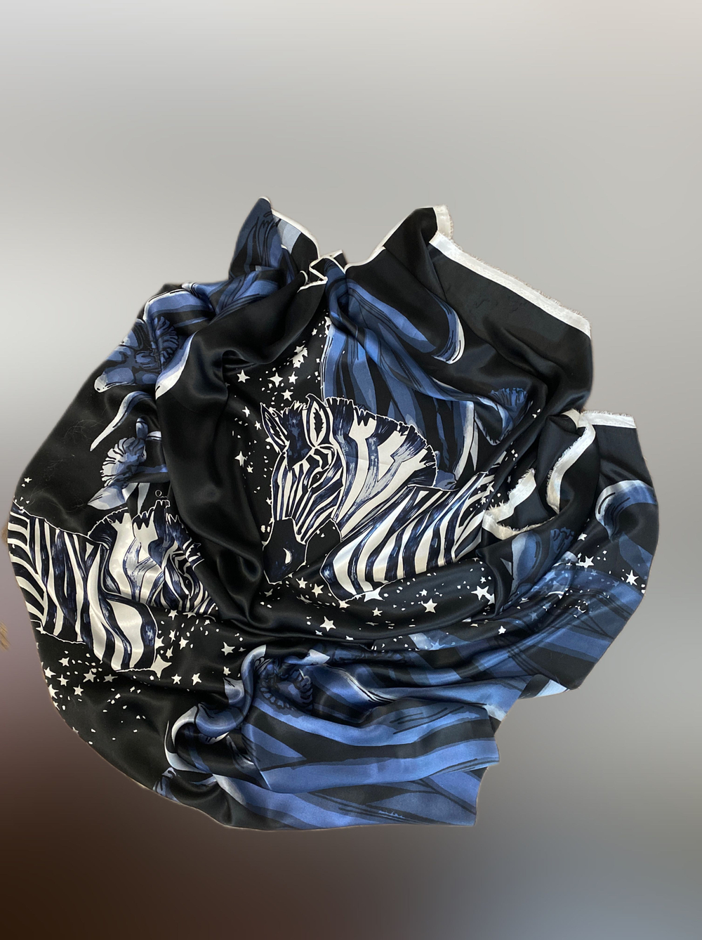 Ткань натуральный шелк 100% (Италия) ш-135см цена за купон - 140см