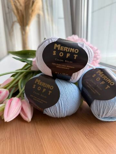 Пряжа MERINO SOFT, 50г