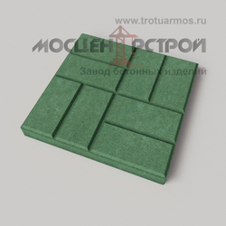 Тротуарная плитка 8 кирпичей 400х400х40