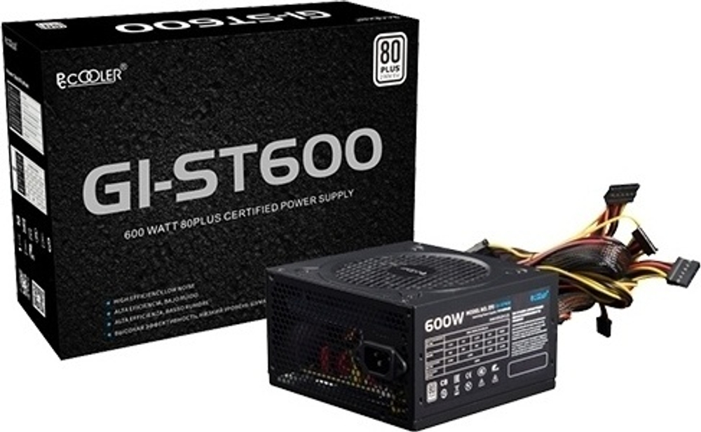 БЛОК ПИТАНИЯ PCCOOLER GI-ST600 600W